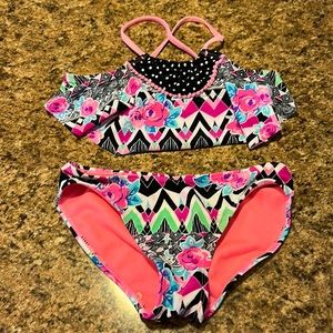 Girls Swim Suit (2) Piece